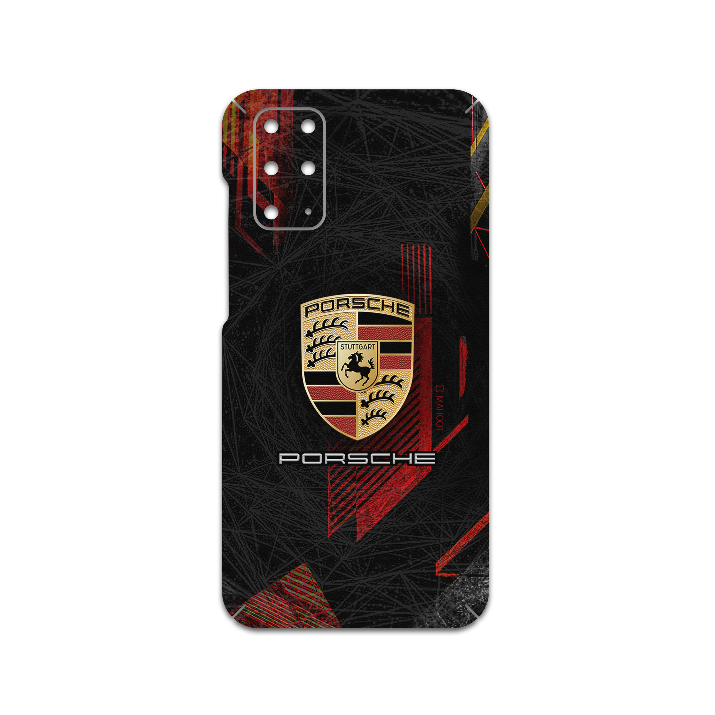 برچسب پوششی ماهوت مدل Porsche مناسب برای گوشی موبایل سامسونگ Galaxy S20 Plus