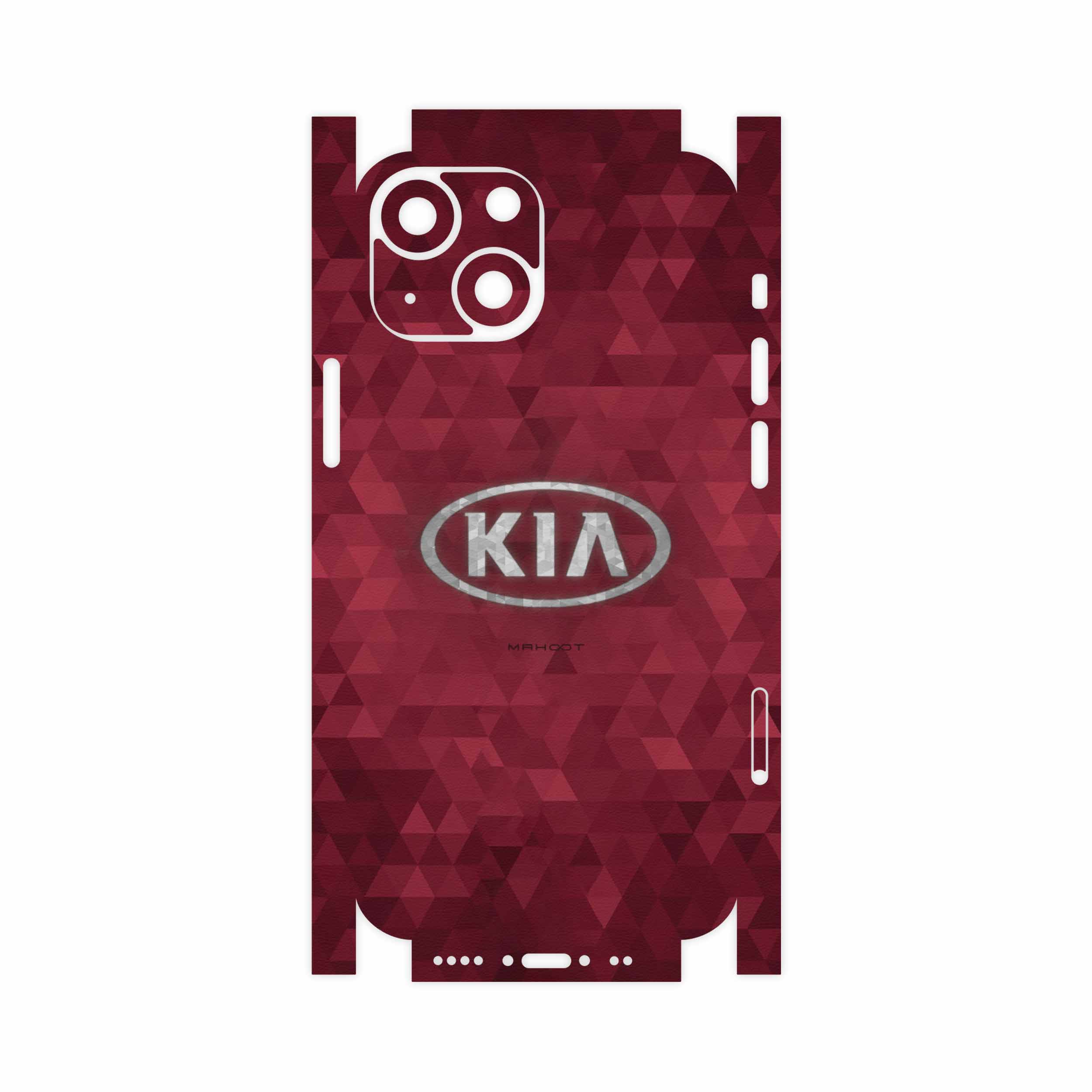برچسب پوششی ماهوت مدل KIA-Logo-FullSkin مناسب برای گوشی موبایل اپل iPhone 13 Mini