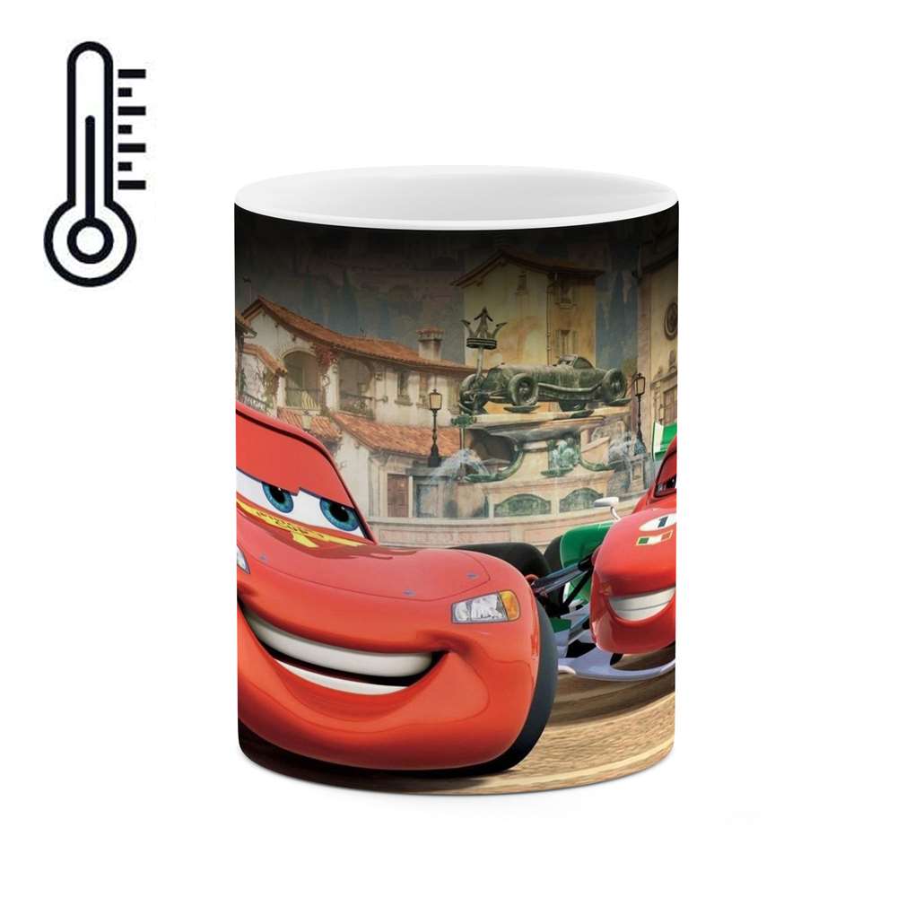 ماگ حرارتی طرح انیمیشن ماشین ها  مدل mgph13180