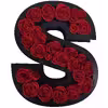 جعبه و گل مصنوعی طرح S کد 2012