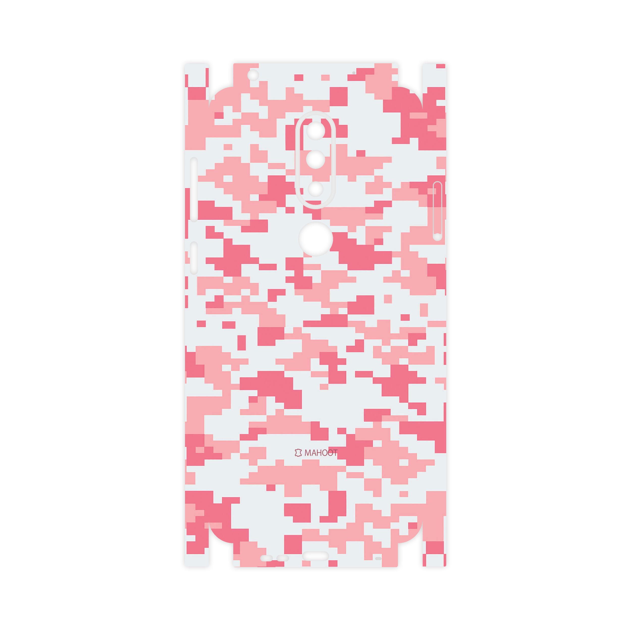 برچسب پوششی ماهوت مدل Army-Pink-pixel-FullSkin مناسب برای گوشی موبایل نوکیا 6.1 Plus