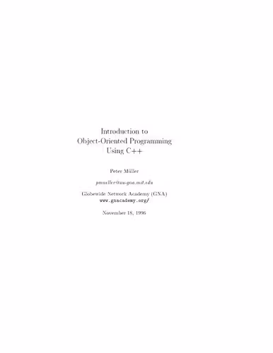 خرید و دانلود نسخه کامل کتاب Introduction to Object-Oriented Programming using C