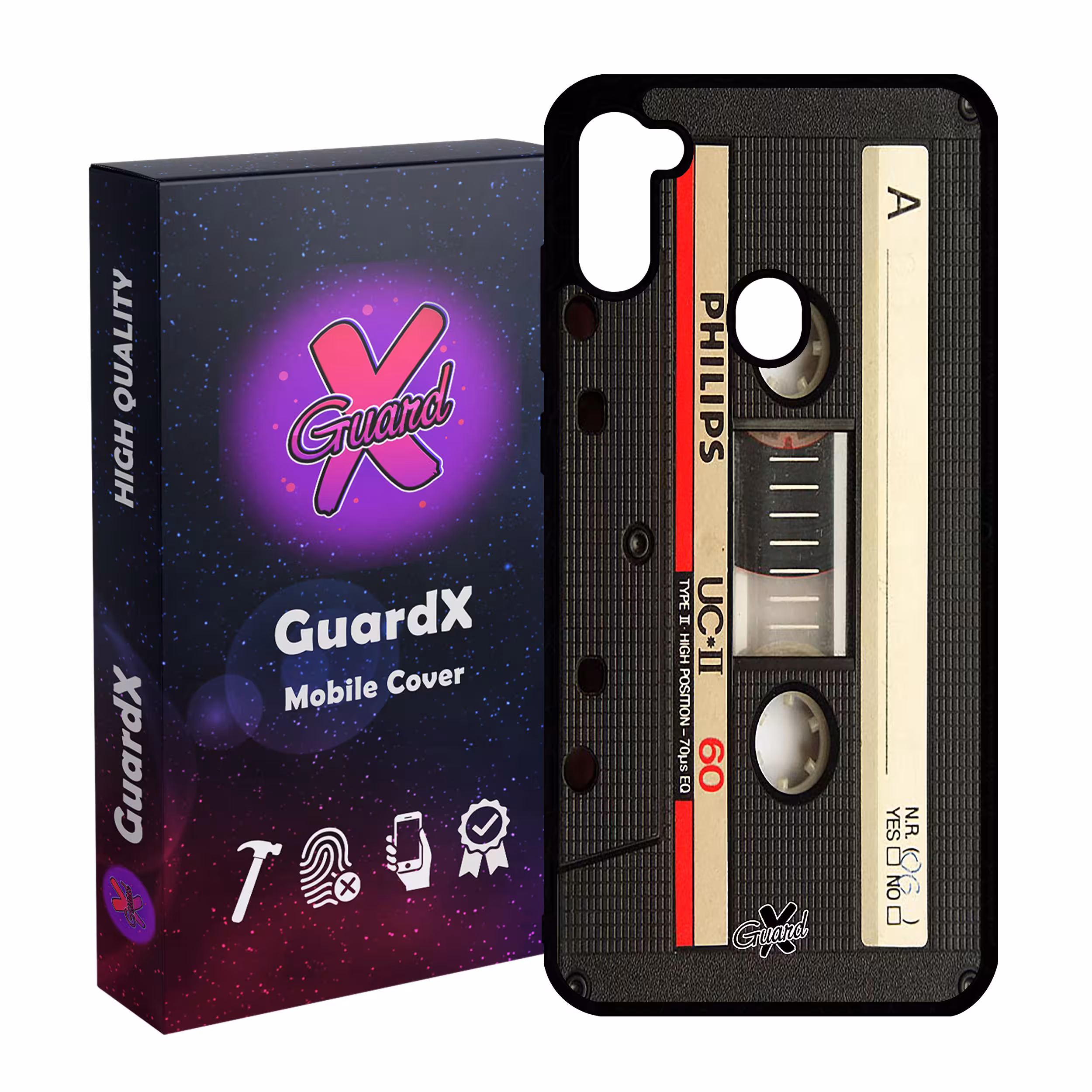 کاور گارد ایکس طرح Cassette مدل Glass10063 مناسب برای گوشی موبایل سامسونگ Galaxy A11 / M11