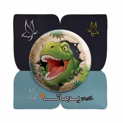 پیکسل پرمانه طرح دایناسور کد pm.987