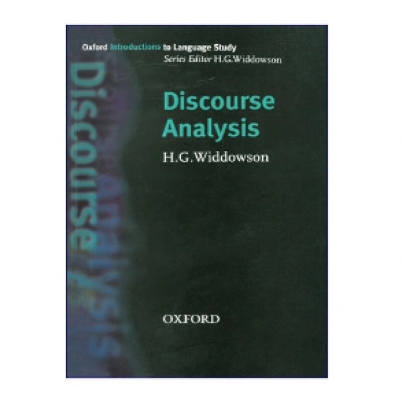 Discourse Analysis کتاب