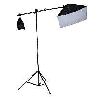 تک شاخه نور بوم استند Lamp holder with H Bom Light Stand