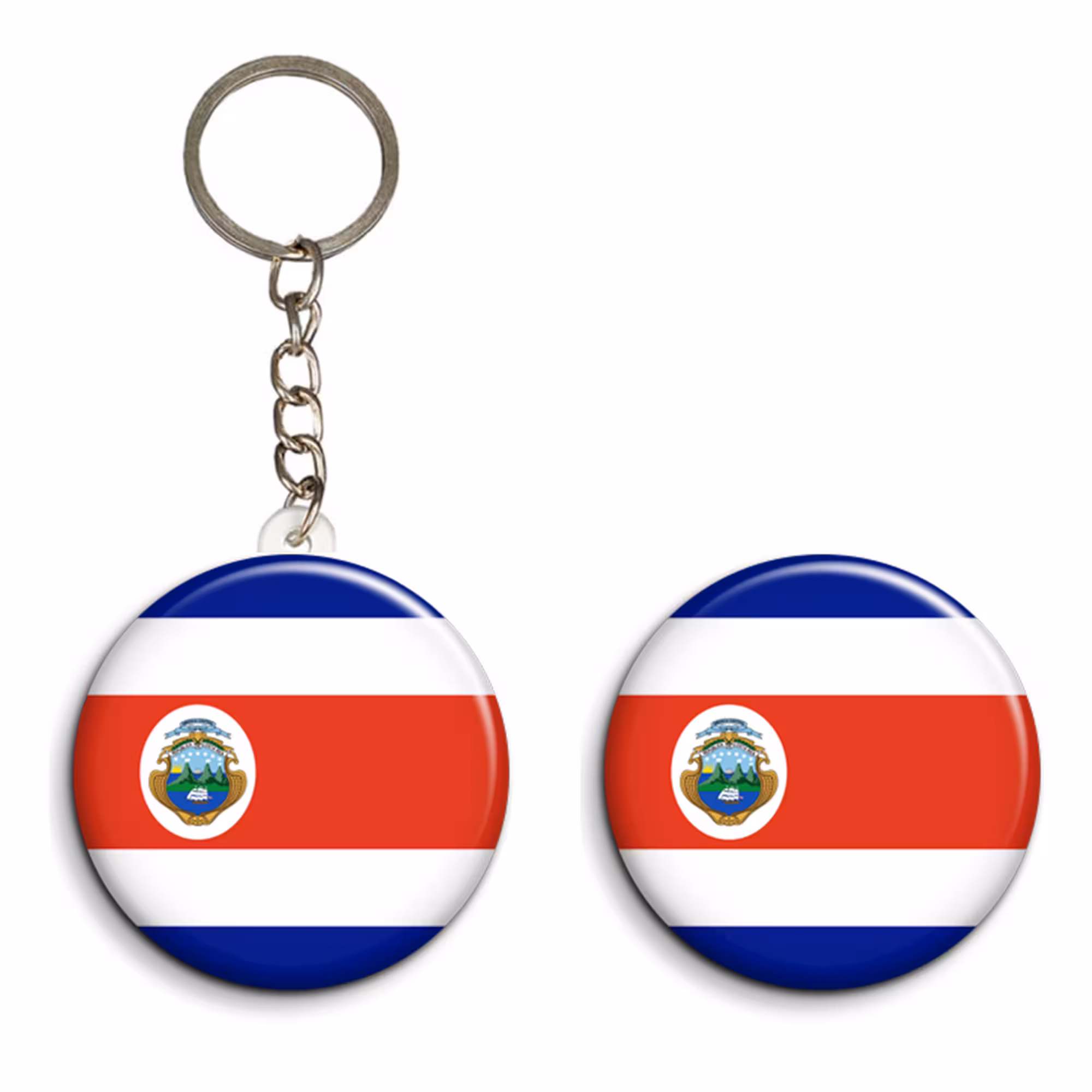 پیکسل مدل پرچم کاستاریکا کد Costa Rica به همراه جاکلیدی