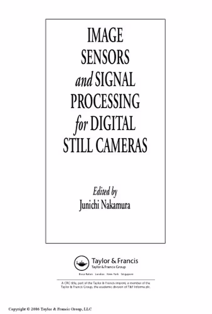 خرید و دانلود نسخه کامل کتاب Image Sensors and Signal Processing for Digital Still Cameras
