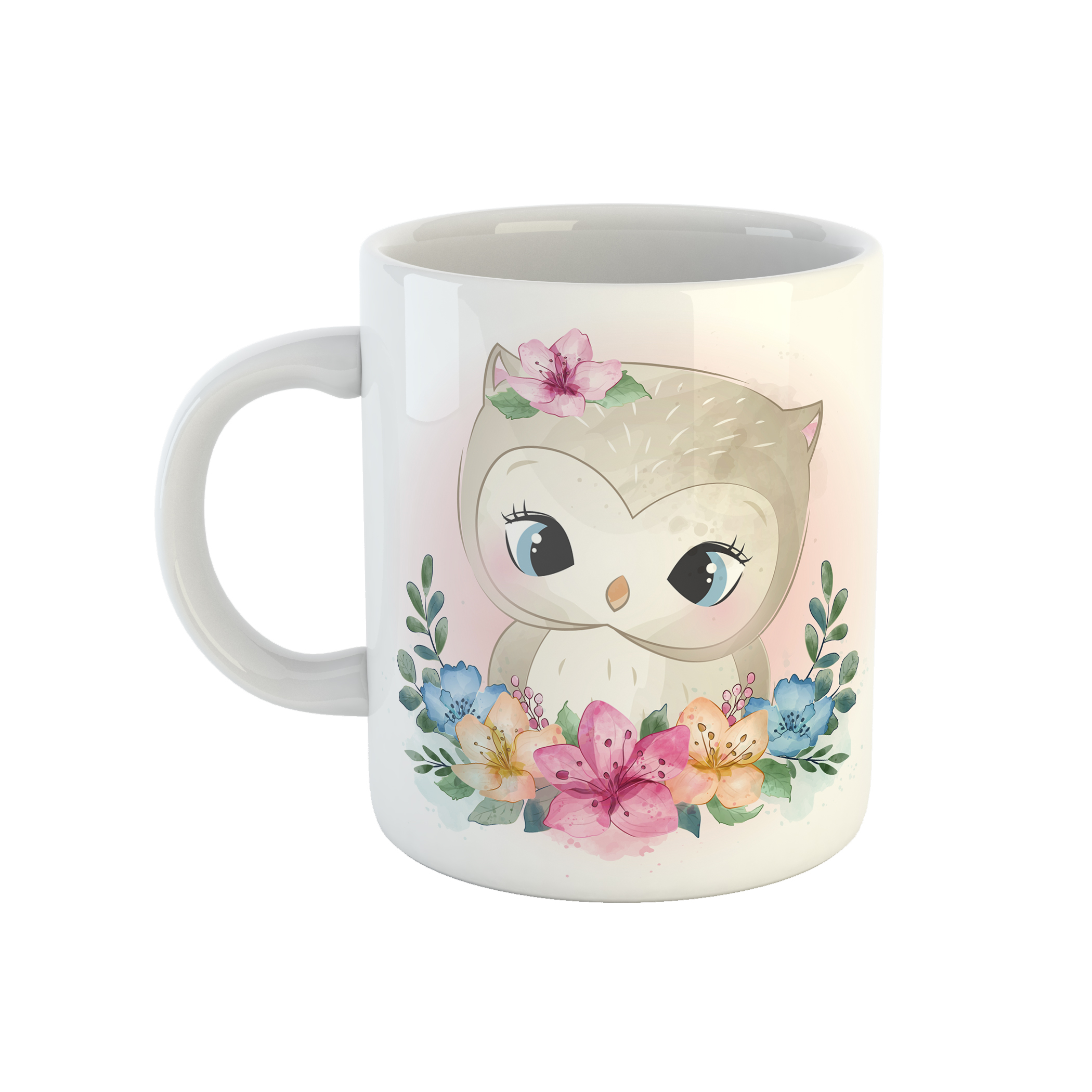 ماگ طرح جغد کد j 78