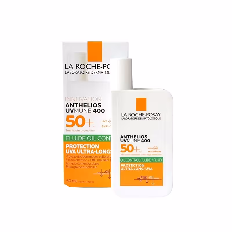 خرید + قیمت | ضدآفتاب بی رنگ فلوئیدی spf50 لاروش پوزای حجم 50میل