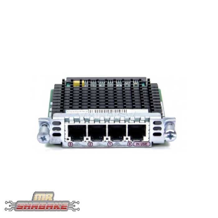 قیمت و خرید کارت ماژول سیسکو VIC2-4FXO | مستر شبکه