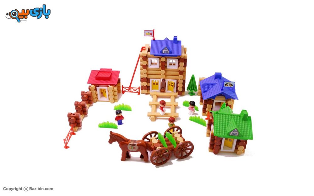 Forest house toy 252 pieces by Tak Toy