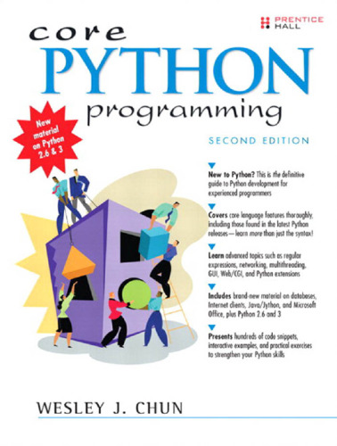 خرید و دانلود نسخه کامل کتاب Core Python programming, 2nd Edition
