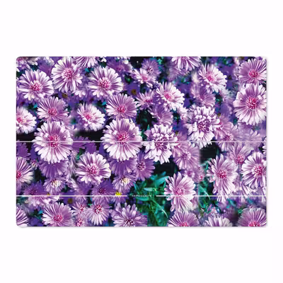 برچسب پوششی ماهوت مدل Purple-Flower مناسب برای تبلت مایکروسافت Surface Pro 3 2014