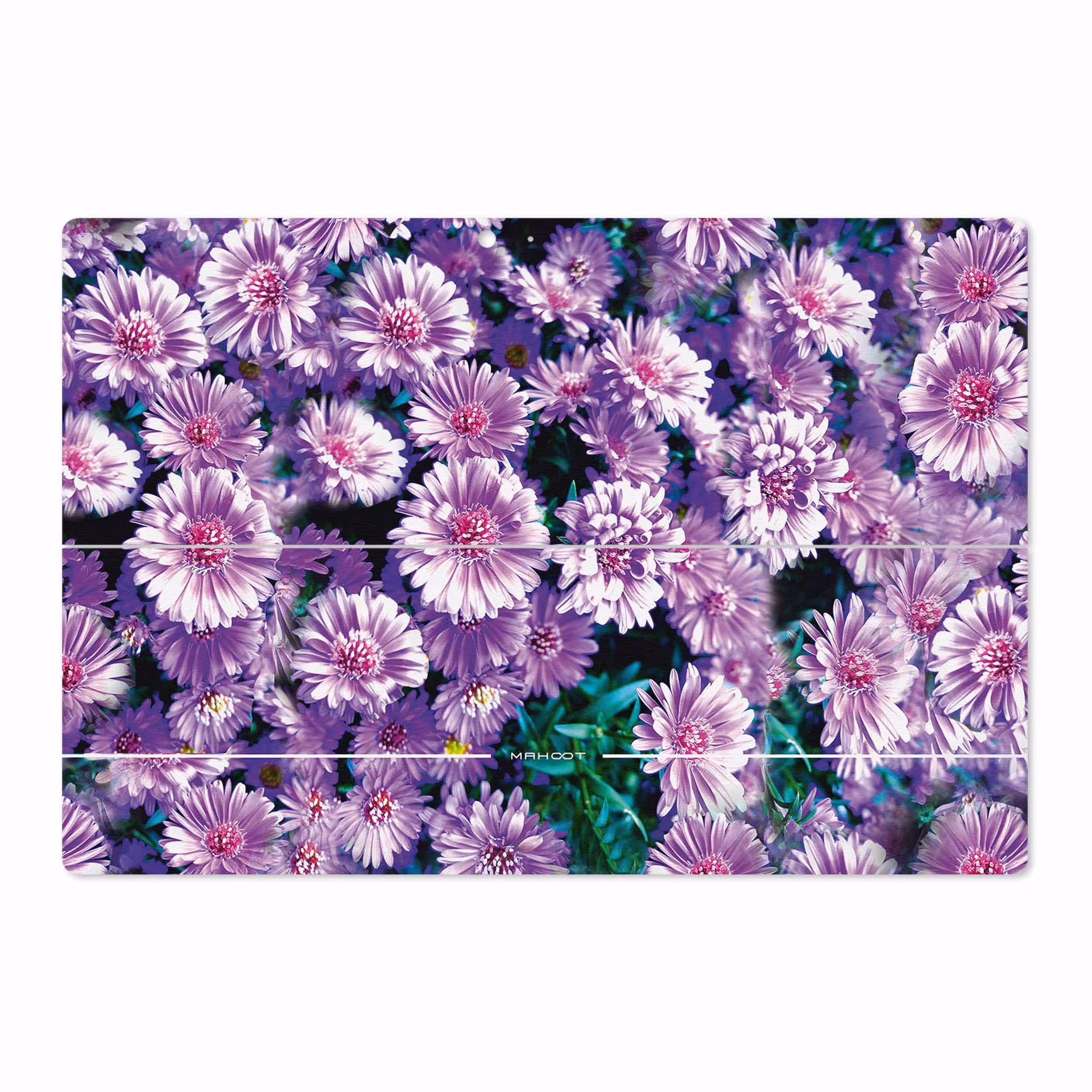برچسب پوششی ماهوت مدل Purple-Flower مناسب برای تبلت مایکروسافت Surface Pro 3 2014
