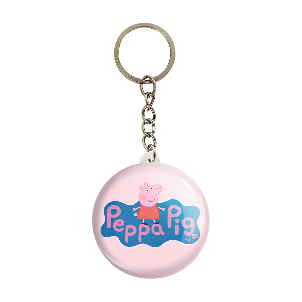 جاکلیدی خندالو مدل پپا انیمه پپاپیک Peppa pig کد 22061