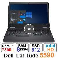 لپ تاپ Dell Latitude 5590 Core i5 7300u