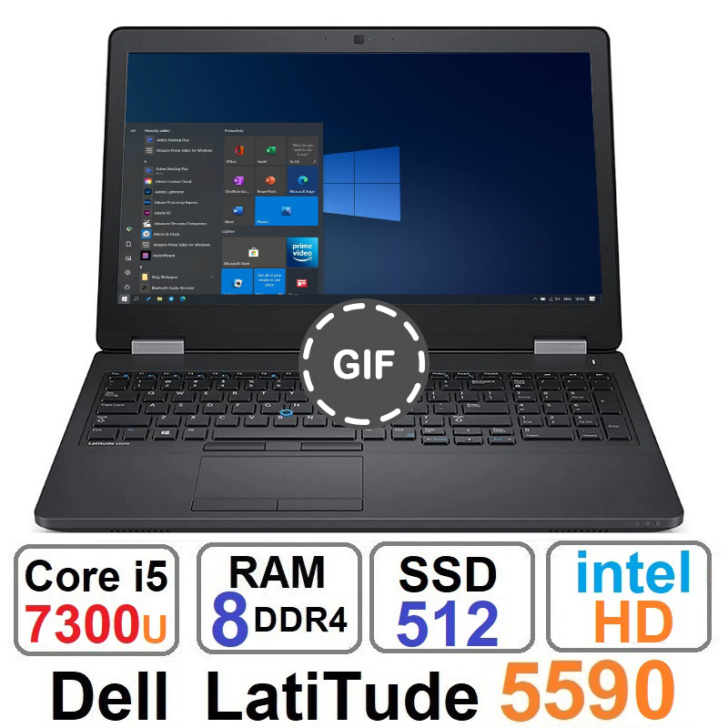 لپ تاپ Dell Latitude 5590 Core i5 7300u