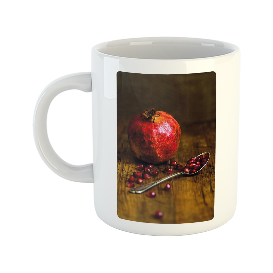 ماگ طرح یلدا مدل انار شب یلدا Y20