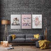 تابلو شاسی طرح دخترانه  TA-1030