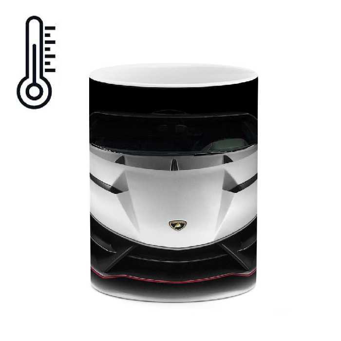 ماگ حرارتی طرح ماشین Lamborghini veneno مدل mgph15611