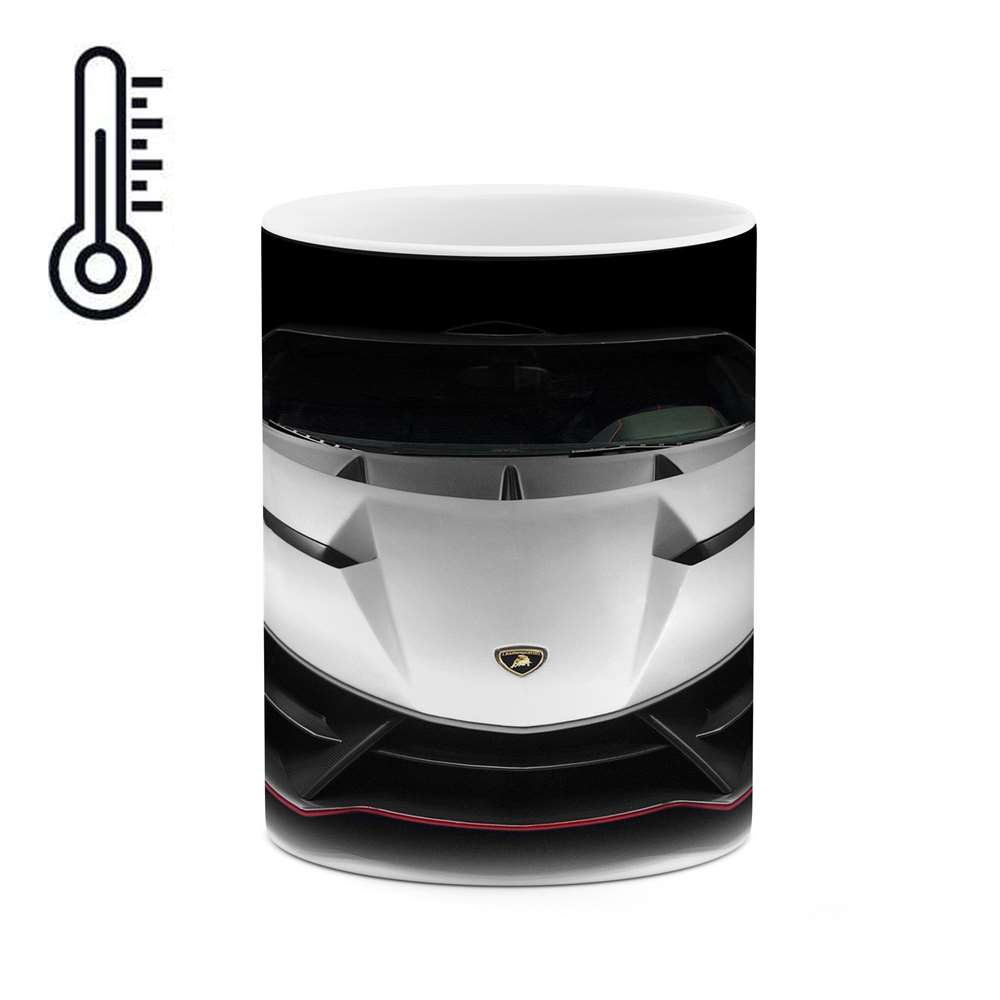 ماگ حرارتی طرح ماشین Lamborghini veneno مدل mgph15611