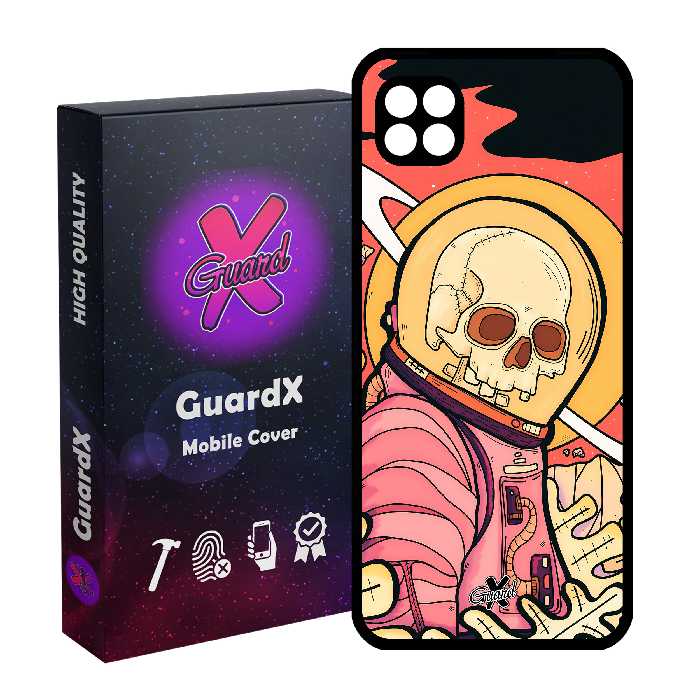 کاور گارد ایکس طرح اسکلت مدل Glass10503 مناسب برای گوشی موبایل سامسونگ Galaxy A22 5G