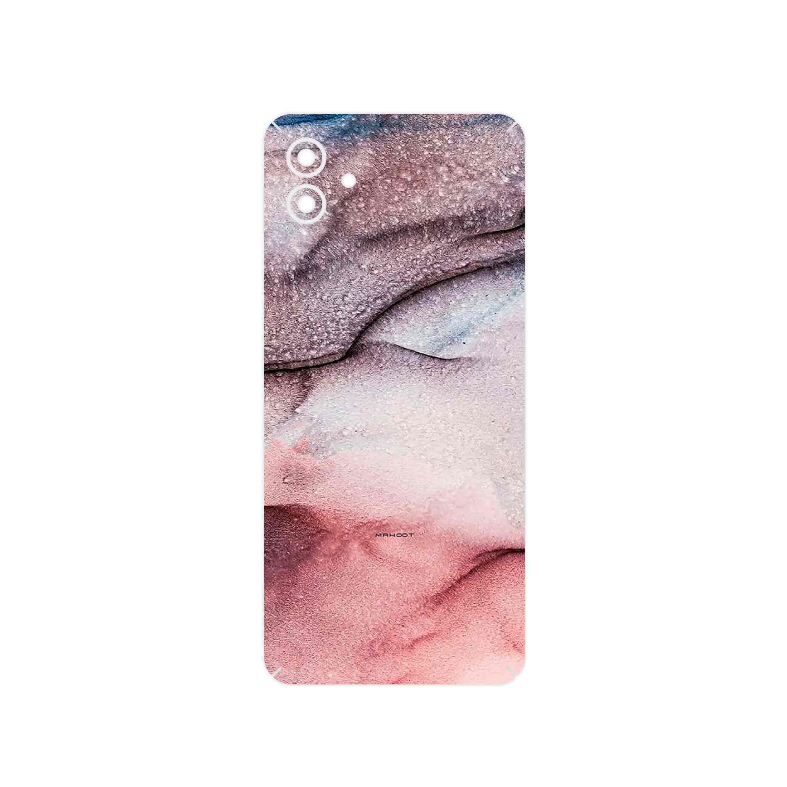برچسب پوششی ماهوت مدل Smoky pink marble مناسب برای گوشی موبایل سامسونگ Galaxy A04