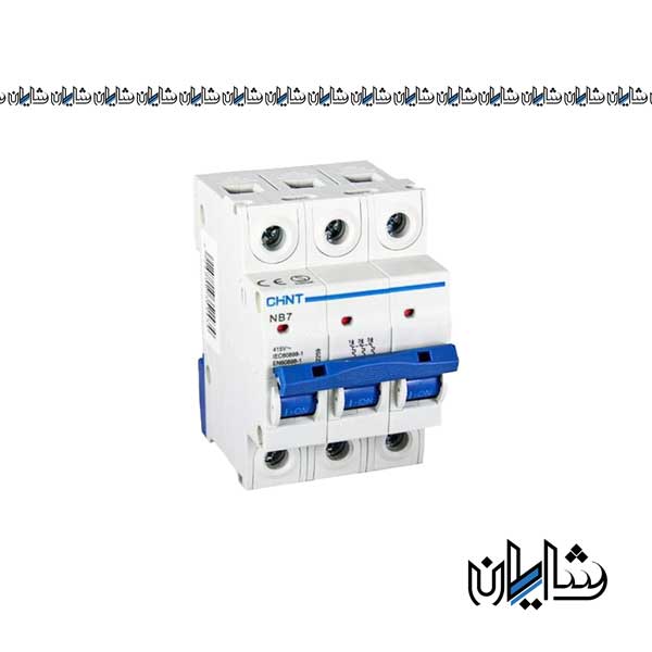 کلید مینیاتوری 25 آمپر سه پل چینت مدل NB7