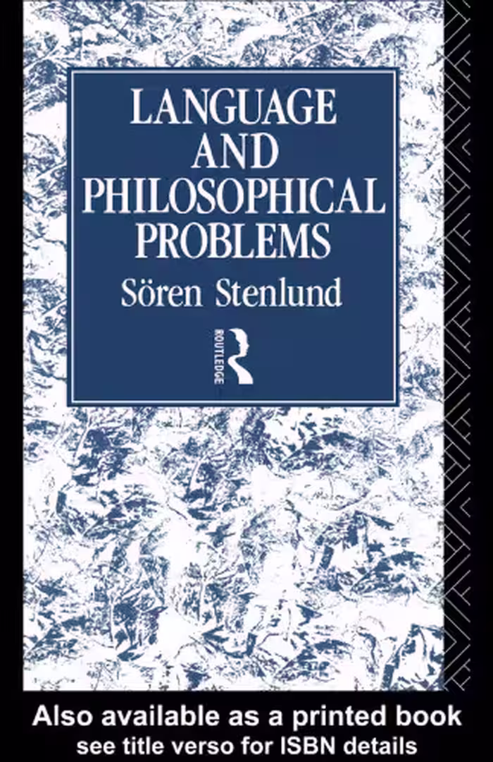 خرید و دانلود نسخه کامل کتاب Language and Philosophical Problems