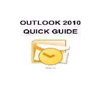 خرید و دانلود نسخه کامل کتاب Outlook 2010 Quick Guide. Version 1.4