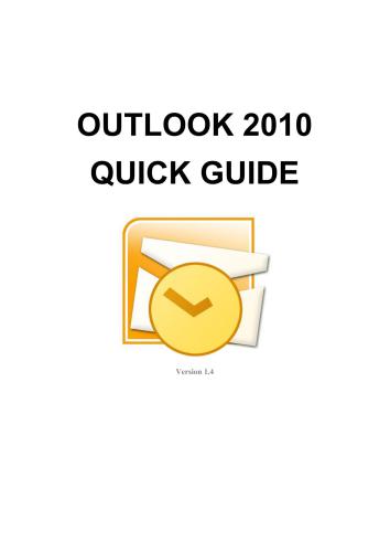خرید و دانلود نسخه کامل کتاب Outlook 2010 Quick Guide. Version 1.4