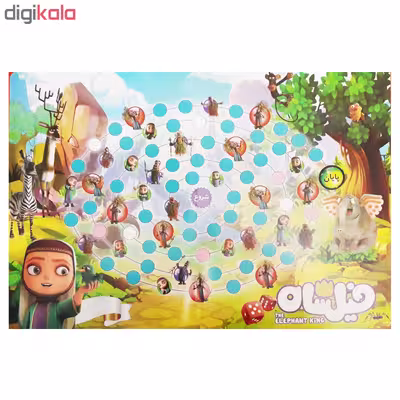 بازی فکری فکرآوران مدل فیلشاه کد EK