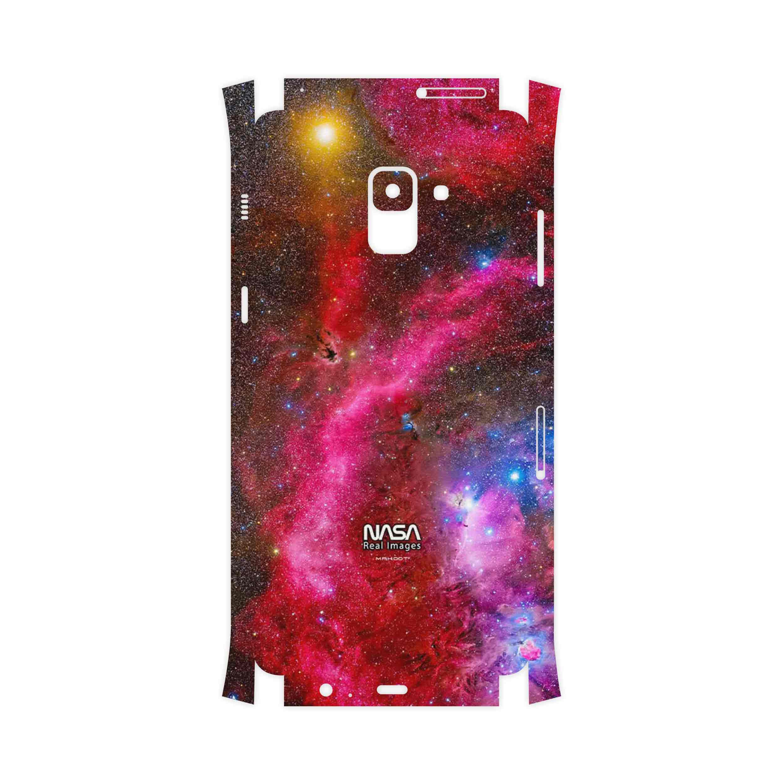 برچسب پوششی ماهوت مدل Universe b NASA 11-FullSkin مناسب برای گوشی موبایل سامسونگ Galaxy A8 Plus 2018