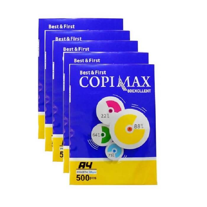 کاغذ A4 کپی مکس بسته 5 عددی