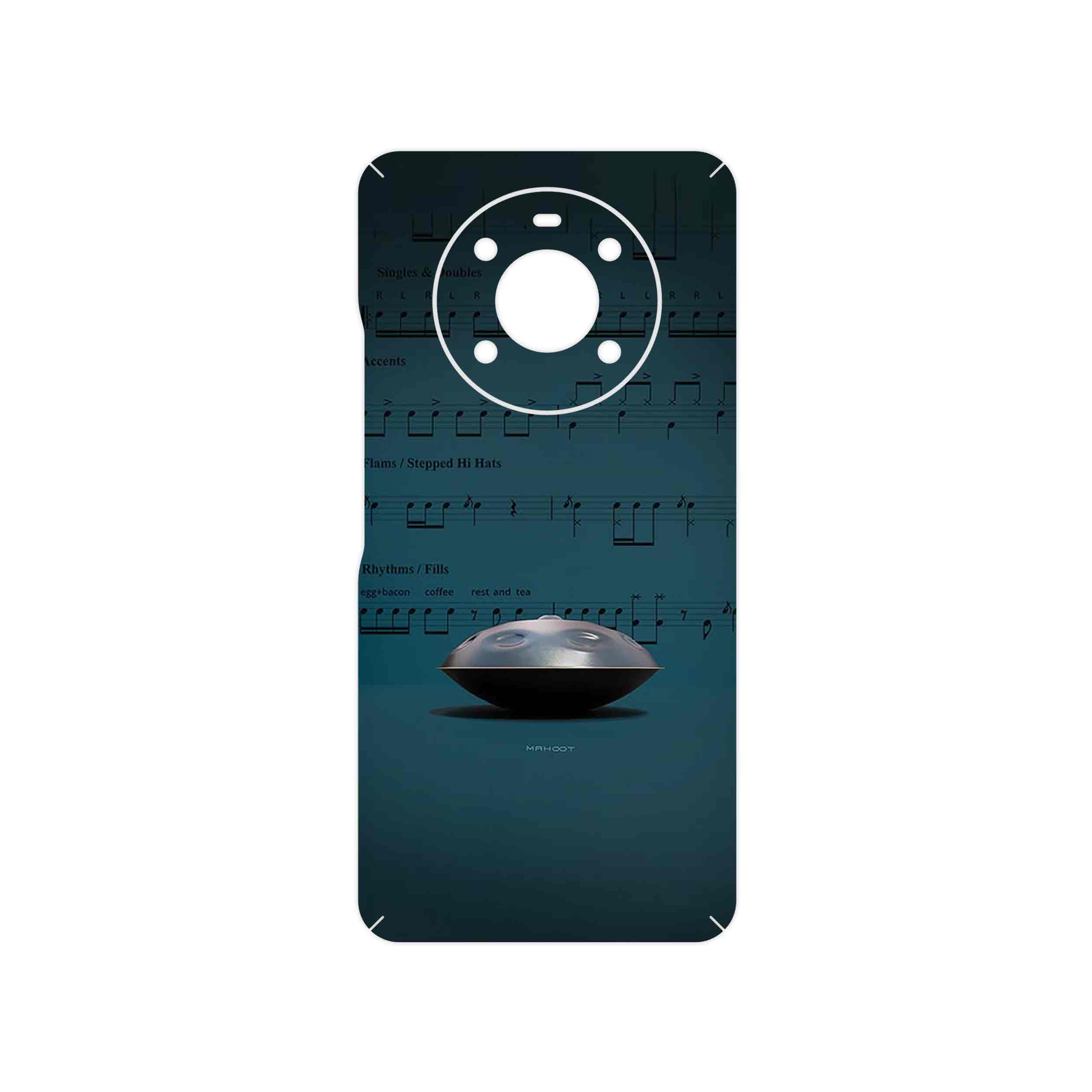برچسب پوششی ماهوت مدل Hang_Instrument مناسب برای گوشی موبایل آنر X9 4G