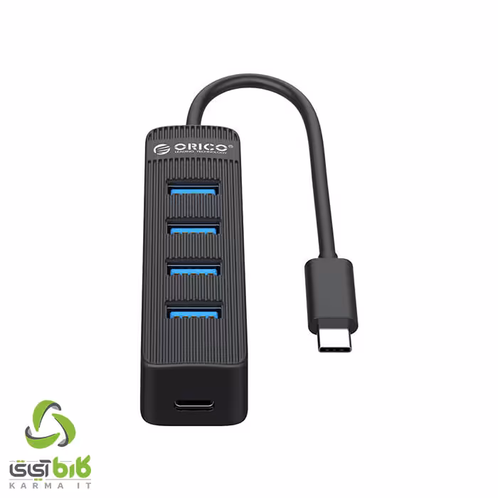 هاب چهار پورت USB-C اوریکو مدل TWC3-4A - فروشگاه کارما آی‌تی