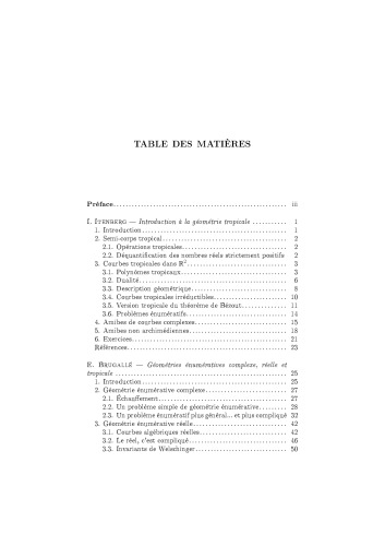 خرید و دانلود نسخه کامل کتاب Géométrie tropicale : Journées Mathématiques X-UPS 2008