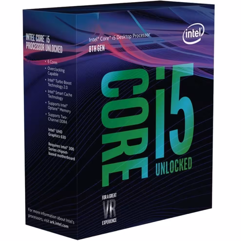 پردازنده اینتل CORE i5-8600K Coffee Lake