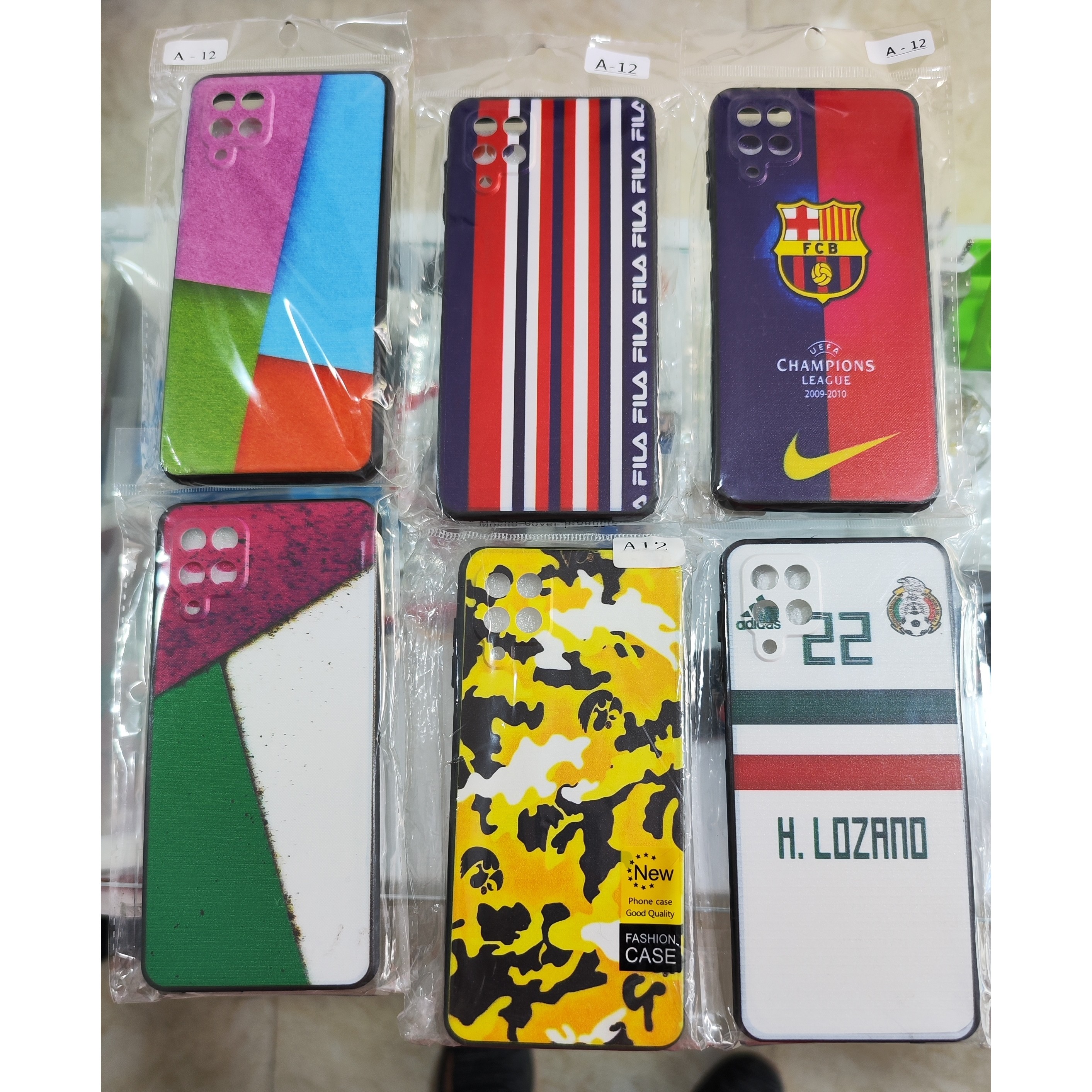 قاب طرح دار  سامسونگ A12