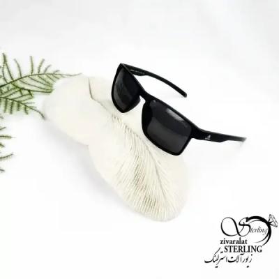 عینک دودی کلاسیک مشکی برند adidas کد 19072