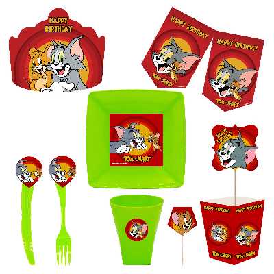  مجموعه 72 عددی تم تولد طرح تام و جری