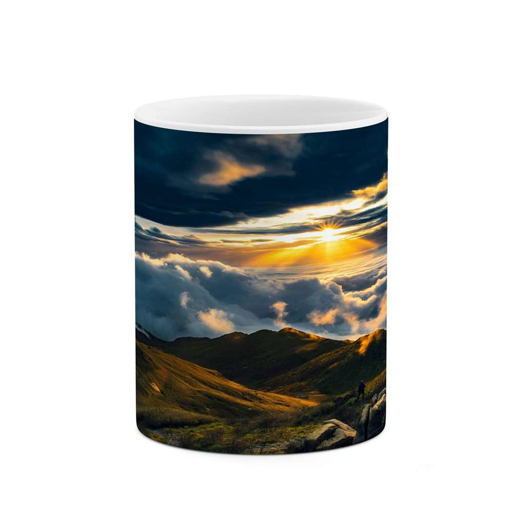 ماگ کاکتی طرح منظره مدل mgs16811