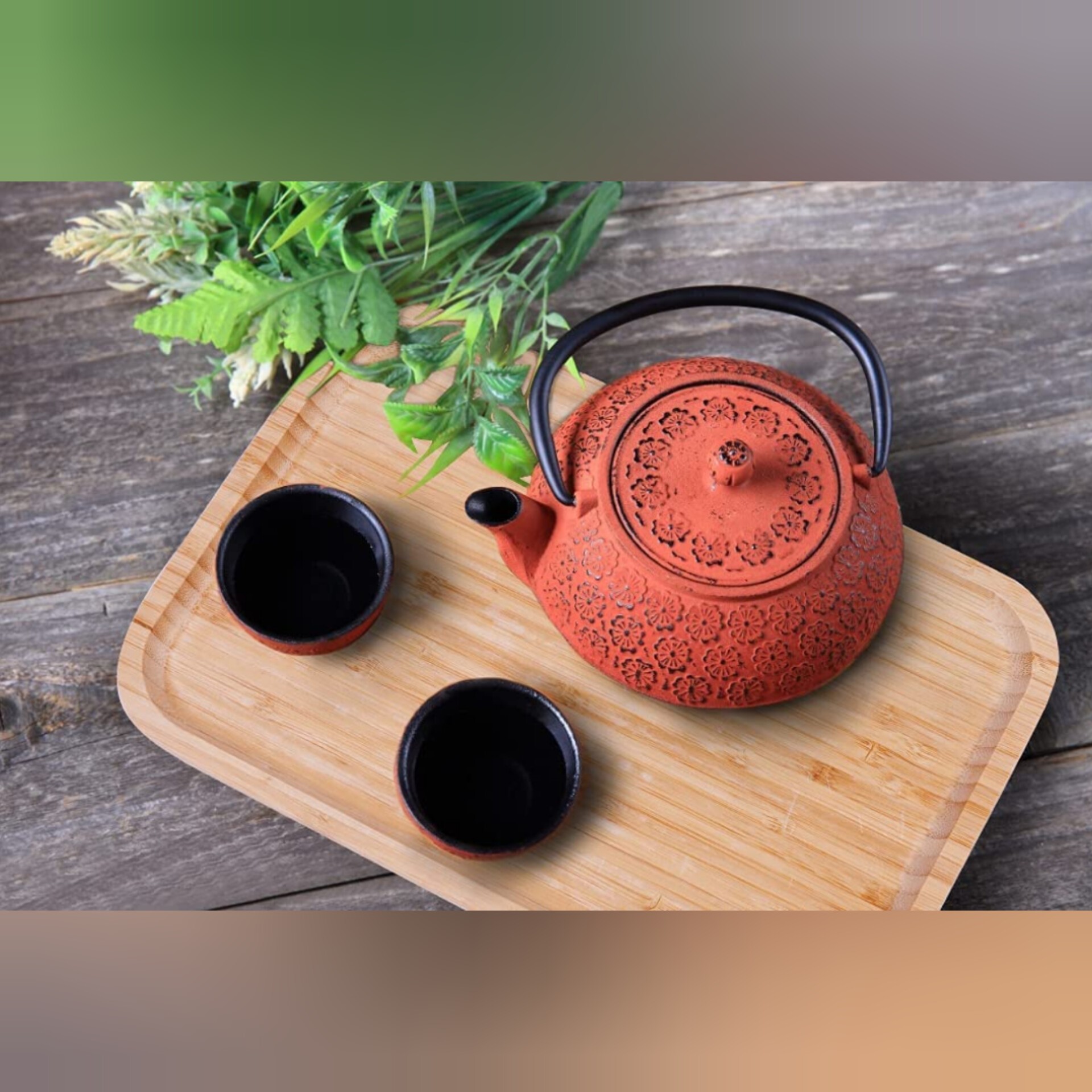 سینی چوبی بامبو سایز بزرگ کاملا قابل شستشو