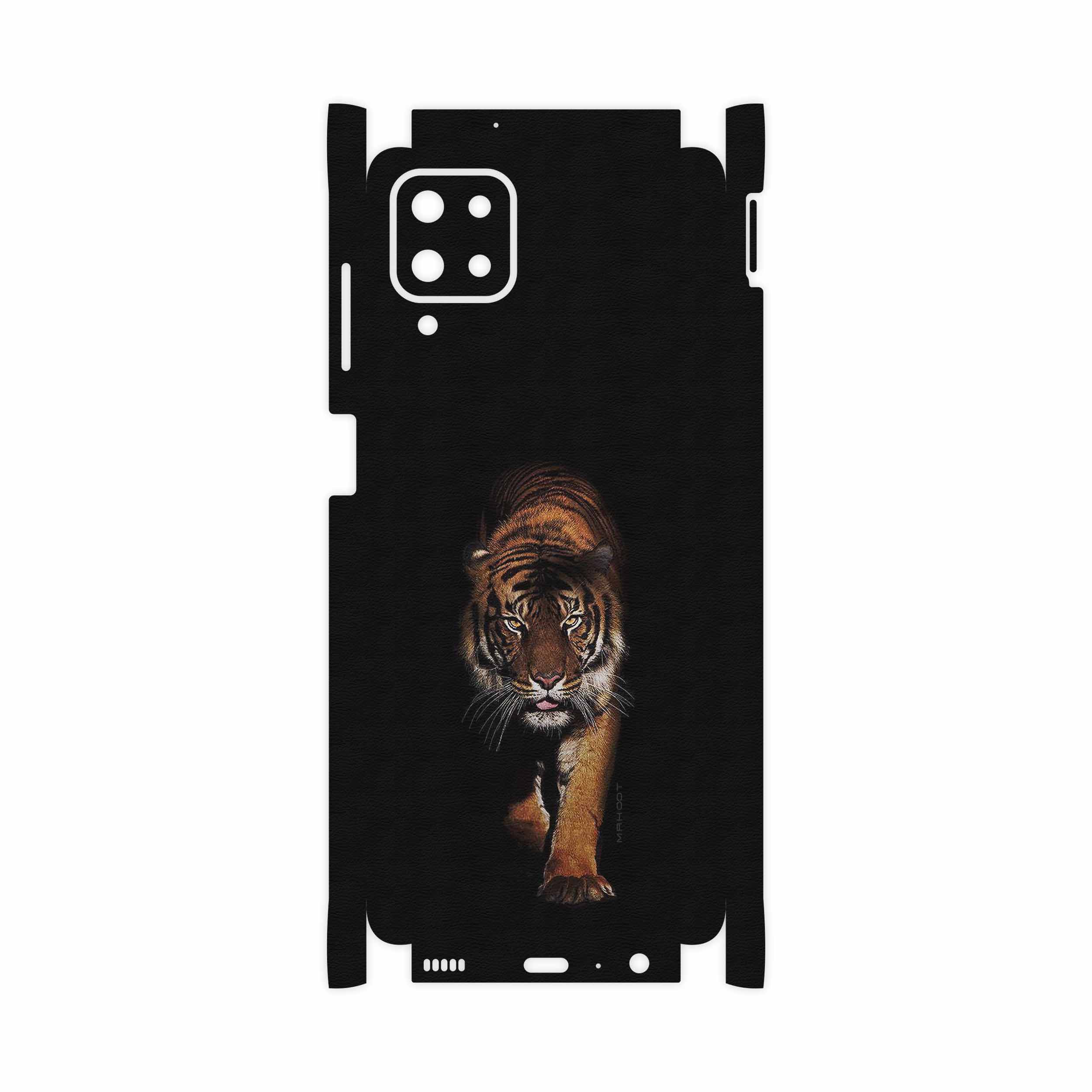 برچسب پوششی ماهوت مدل Wild-Tiger-FullSkin مناسب برای گوشی موبایل سامسونگ Galaxy A12 Nacho