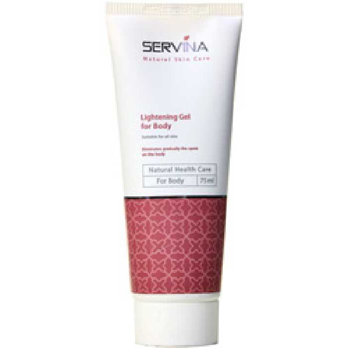 ژل روشن کننده پوست بدن سروینا