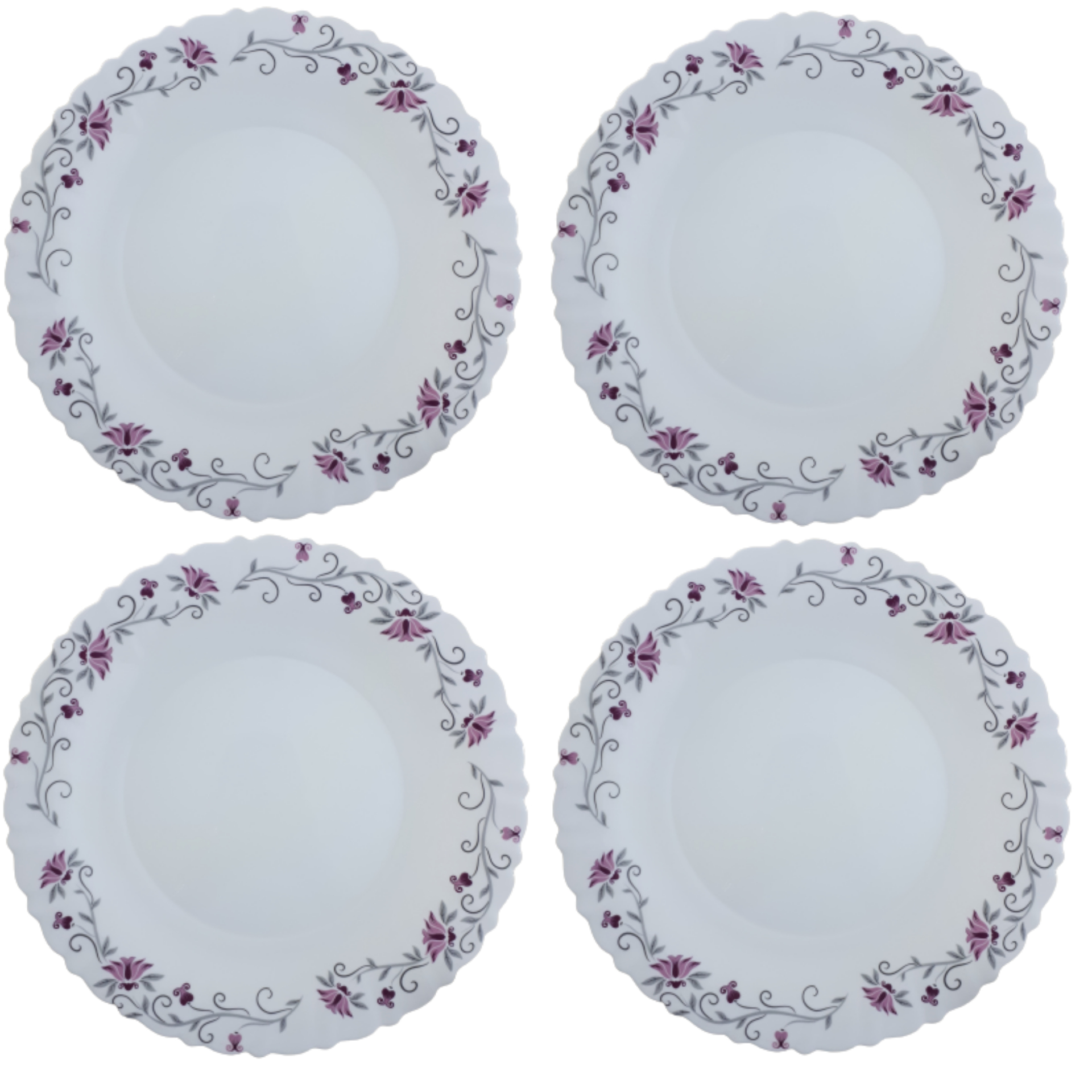 دیس پارس اپال مدل لیندا کد 124 بسته 4 عددی