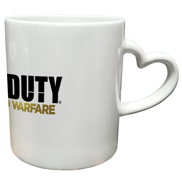 ماگ مدل دسته قلبی طرح بازی کال آف دیوتی call of duty کد 53