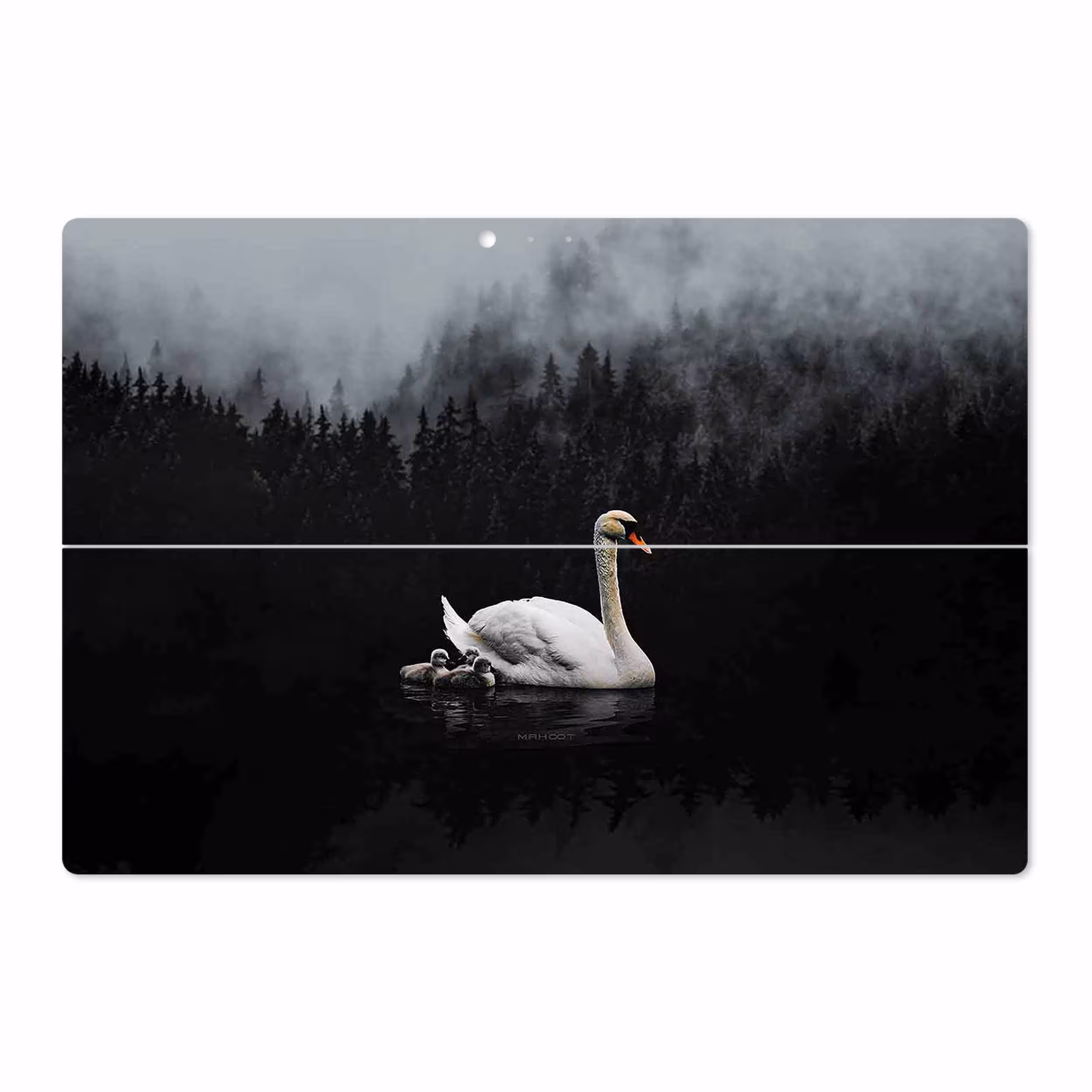 برچسب پوششی ماهوت مدل Swan Lake مناسب برای تبلت مایکروسافت Surface Pro 3 2014