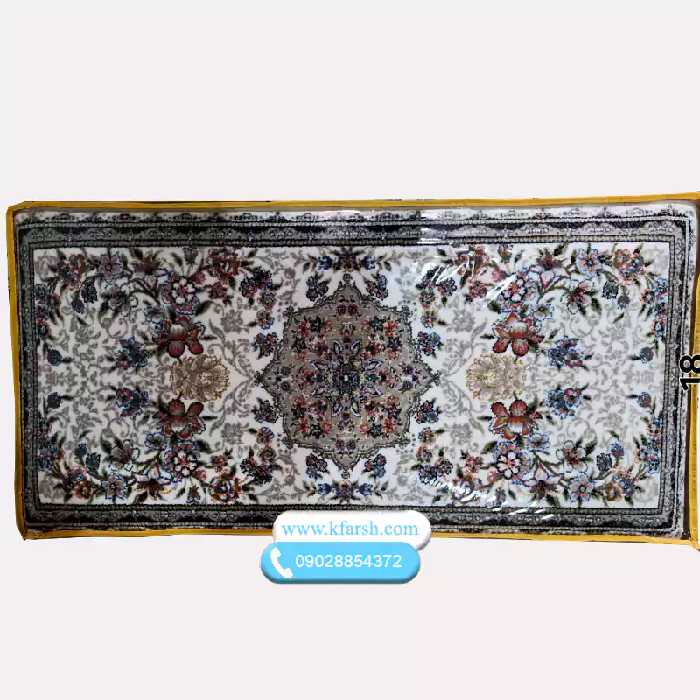 پشتی فرش ماشینی 700شانه زمینه روشن کد 18